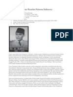 Biografi Ir Soekarno Presiden Pertama Indonesia