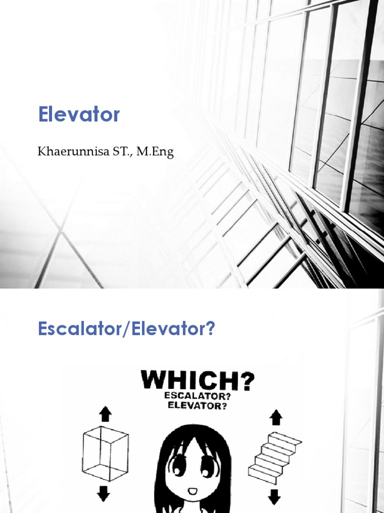 Elevator PDF | PDF