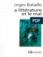 Georges Bataille-Litterature Et Le Mal-Gallimard (1990)