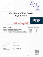 Bhs Stage 1 Full Certificate