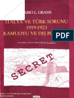 İtalya Ve Turk Sorunu 1919 1923 Kamuoyu Ve Dış Politika Fabio Grassi PDF