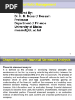 Chapter - 11 Financial Statement Analysis