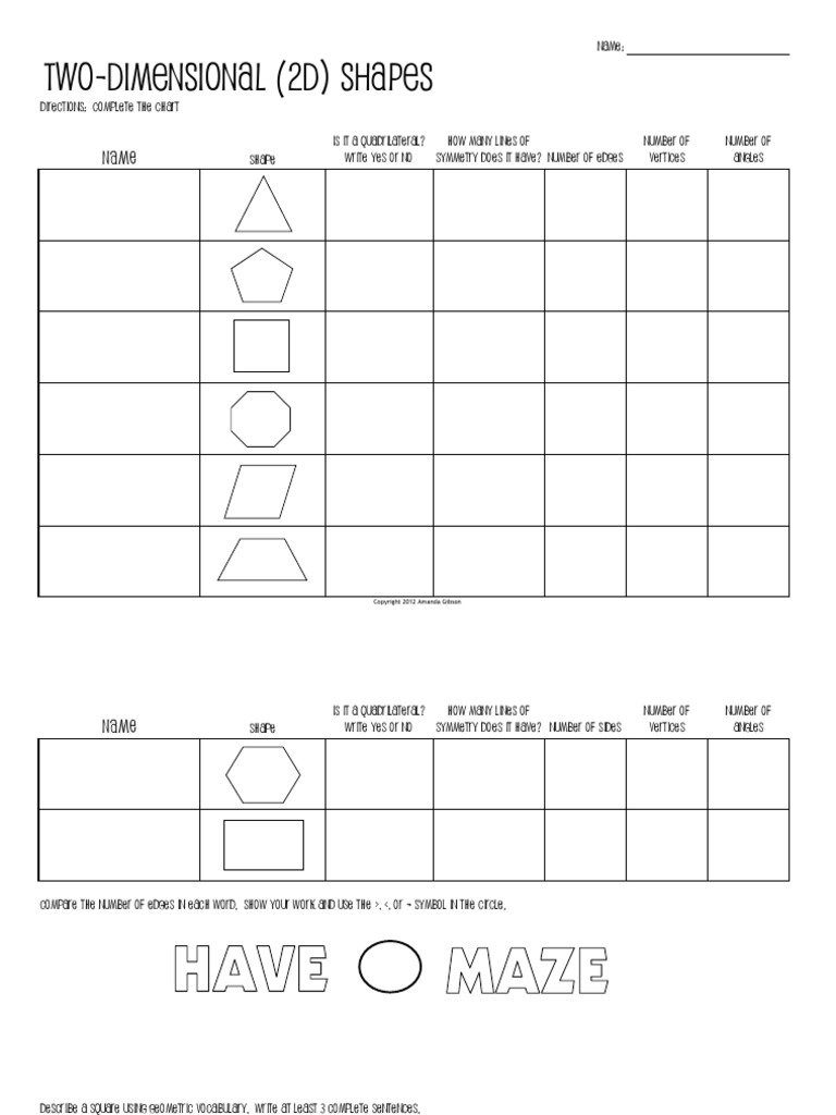 Which Attributes Are Necessary for Defining a Two-Dimensional Figure-Geometry Guide