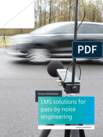 Siemens PLM LMS Solutions For Pass by Noise Engineering