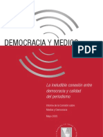 Democracia y Medios de Comunicación