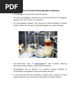 Download Application of Column Chromatography in Pharmacy by Jay Shah SN370648238 doc pdf