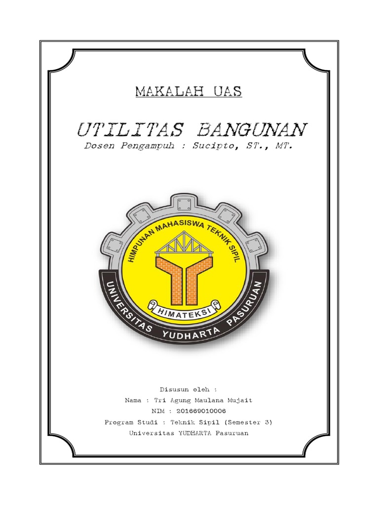 Makalah Uas Utilitas Bangunan