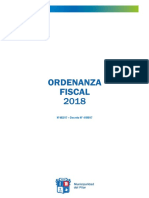 Ordenanza Fiscal e Impositiva 2018