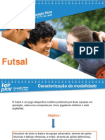 O Futsal: Caracterização da modalidade