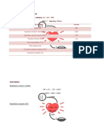 Respiratory Rate Per Minute: 15 Resting Respiratory Minute's Volume