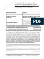 Acta Conciliación de  Ods e Indemnización Por Daños y Perjuicios