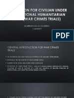 KUMAR - Protection (War Crimes Trials)