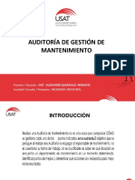 Auditoría de Mantenimiento