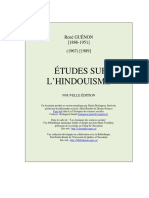 Etudes Sur L' Hindouisme (Guenon Rene) PDF