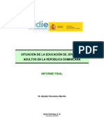 SITUACION DE LA EDUCACION DE JOVENES Y ADULTOS EN LA REPUBLICA DOMINICANA.pdf