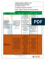 Rubrica de Evaluacion Del Momento 1 PDF