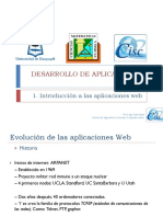 Evolución de Las Aplicaciones Web