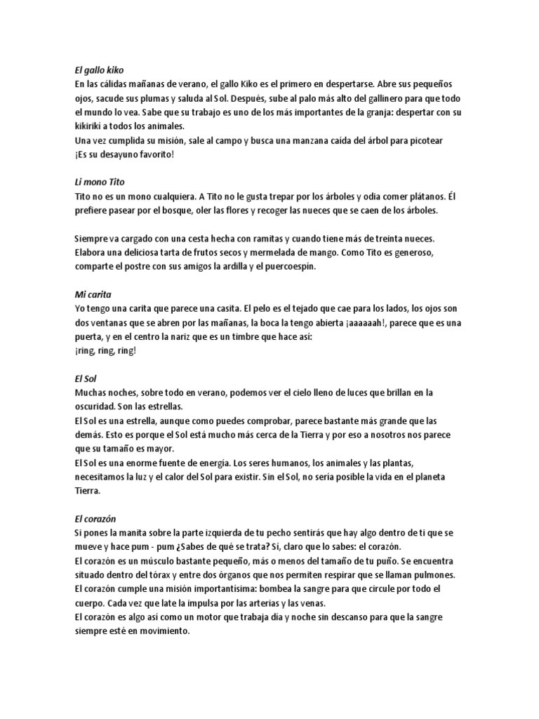 El Gallo Kiko Corazon Dom scribd