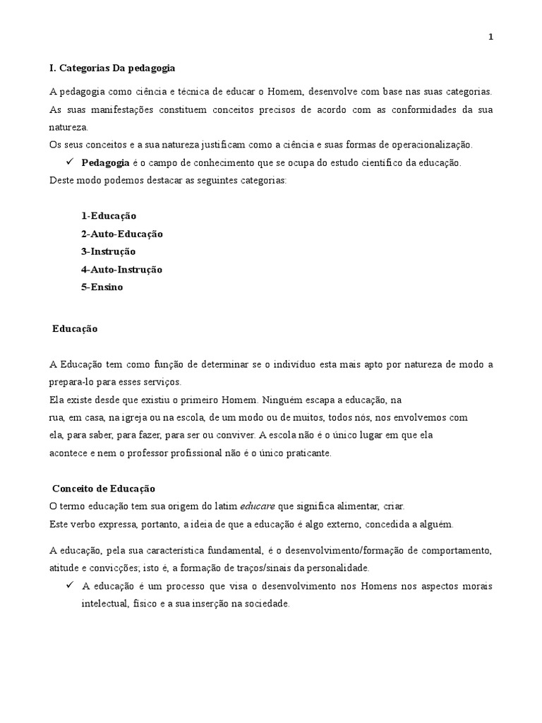 Lógica Interna, PDF, Pedagogia