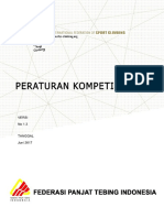 Peraturan Kompetisi FPTI 2017