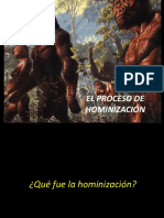 El Proceso de La Hominizacion PDF