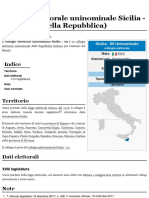Collegio Elettorale Uninominale Sicilia
