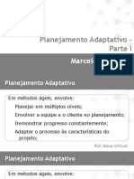 Unidade IV - Planejamento Adaptativo - Parte I