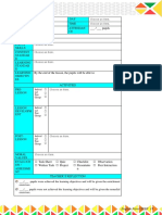 Lesson Plan Year 4 English