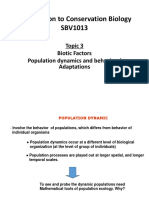 20171114161157topic 3 Biotic Factors - Population Dynamics and Behavioral Adaptations