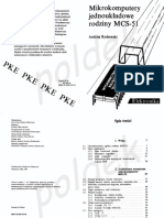 Andrzej Rydzewski - Mikrokomputery Jednoukładowe Rodziny MCS-51