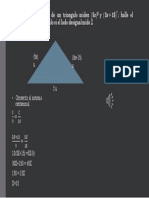 Los Ángulos Congruentes de Un Triangulo Miden ( ) y ( + ) Halle El Perímetro de Dicho Triángulo Si El Lado Desigual Mide 2