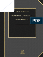 Derecho Patrimonial y Derecho Real - Alberto d. Molinario