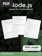 Node - Js Notes For Professionals