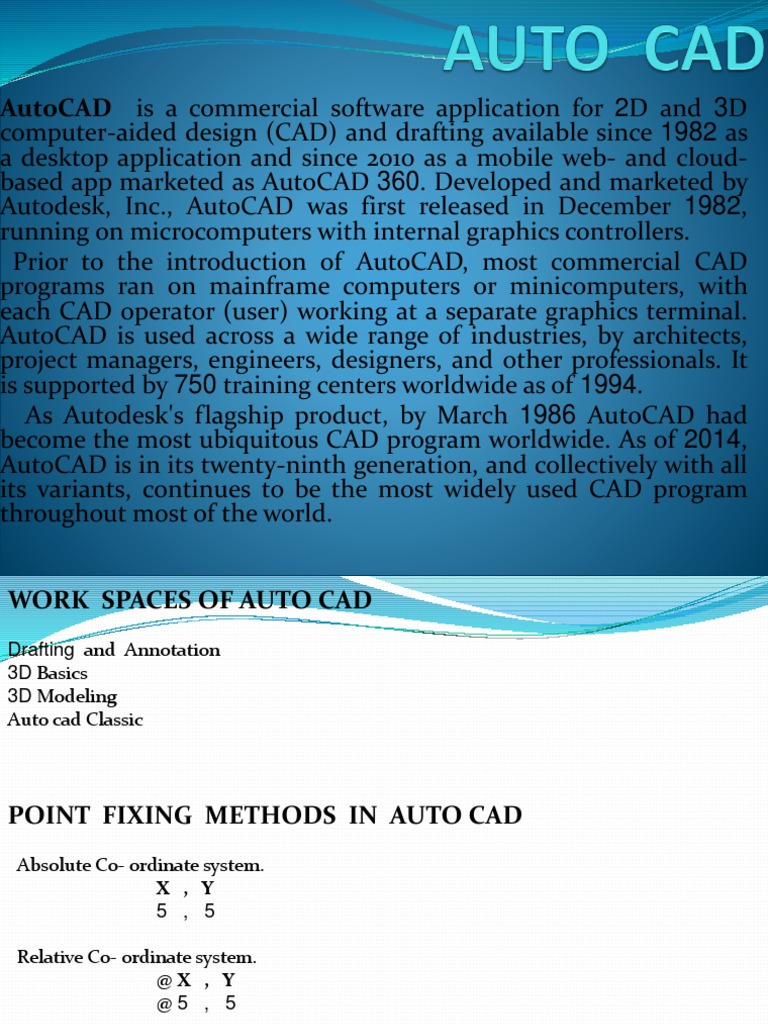 AUTOCADD | PDF | Auto Cad | Computer Engineering