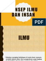 Konsep Ilmu Dan Insan