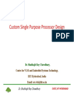 Custom Single Purpose Processor Design