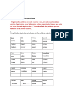 Ejercicios con parónimos para mejorar el vocabulario