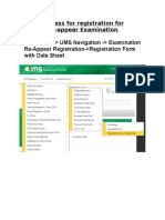 1 - Process For Registration For ReAppear