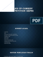 Stand Up Comedy Competition Kepri