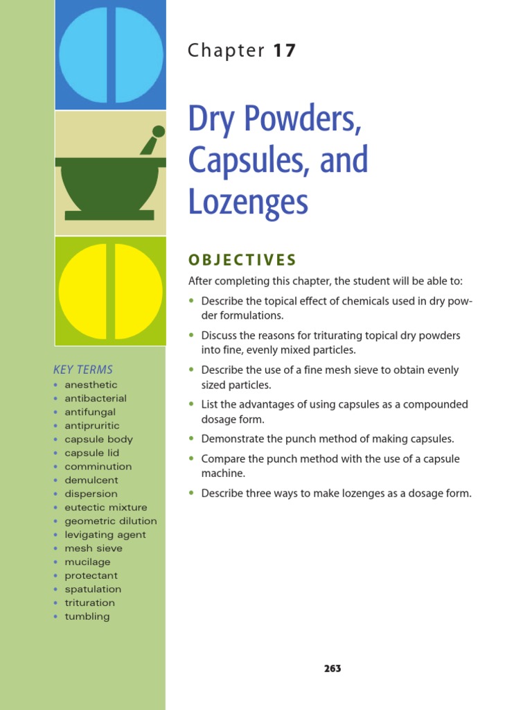 Compounding Methods for Powders and Lozenges | PDF | Topical Medication ...