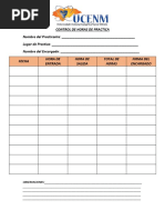 Formato Reporte de Retardo y Salidas | PDF