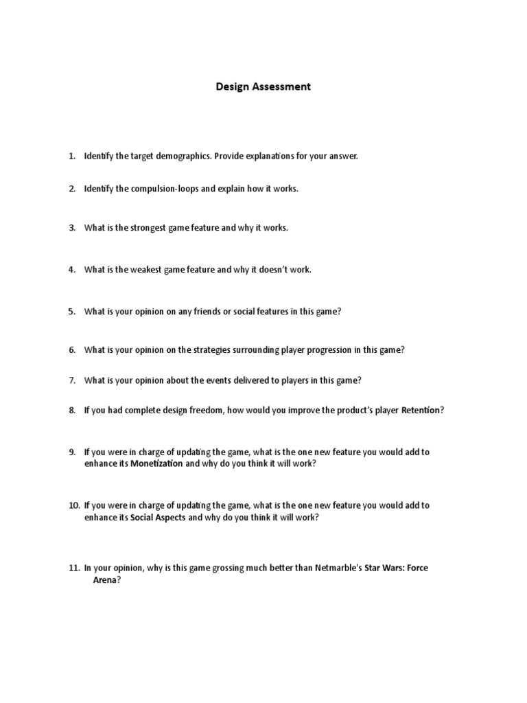 Game Design Insights for Monetization | PDF