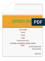 Distribusi Diskrit Statdas 05.03.12