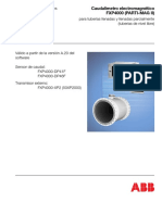 Flowmeter FXP4000 ESPAÑOL PDF