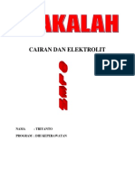 Makalah Cairan Elektrolit