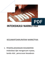 Intoksikasi Narkotika