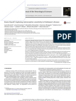 Know Thyself- Exploring Interoceptive Sensitivity in Parkinson's Disease (2016)