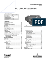 DVC6200 IM d103605x012 Control Valve PDF