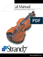 Strand7 Theoretical Manual Contents