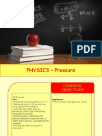 Physics 11 - Pressure